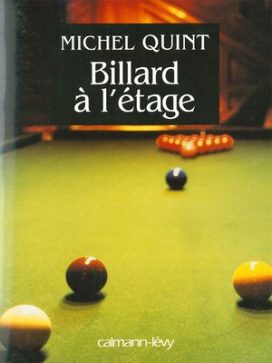 cover image of Billard à l'étage